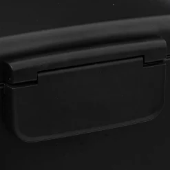 3S. x Home Poubelle à pédale en métal 50L noir Clearance
