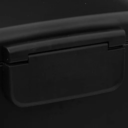 3S. x Home Poubelle à pédale en métal 50L noir Clearance