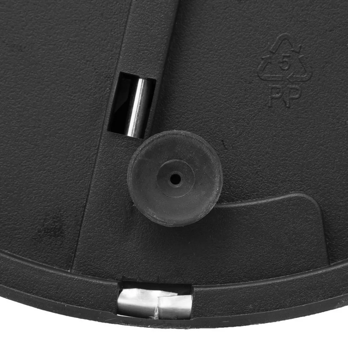 3S. x Home Poubelle couvercle bambou 30L Noir Hot