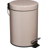 3S. x Home Poubelle en Métal Taupe 3L Discount