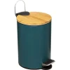 3S. x Home Poubelle Modern Color, bleu pétrole 3l Outlet