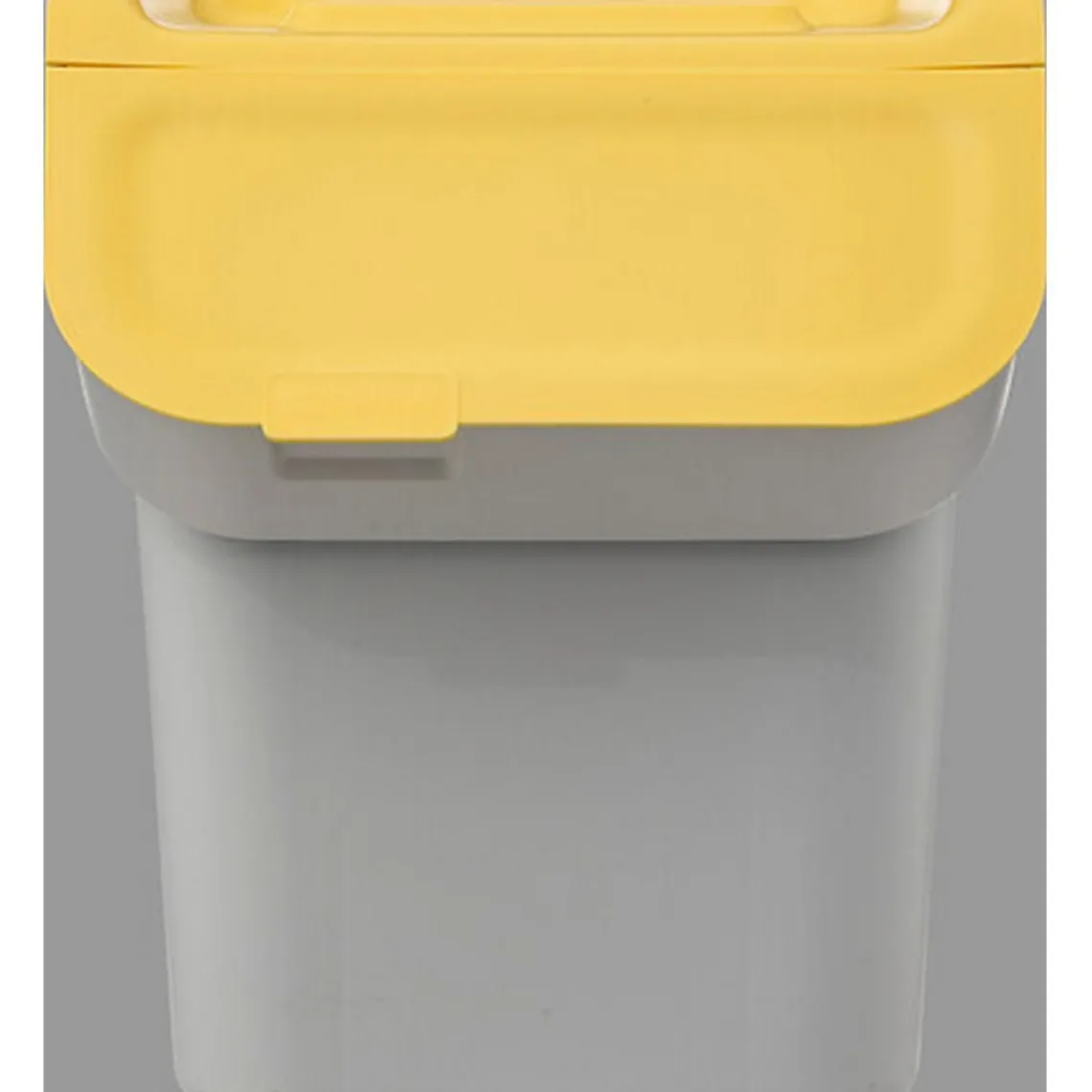 3S. x Home Poubelle plastique 20L - jaune Clearance