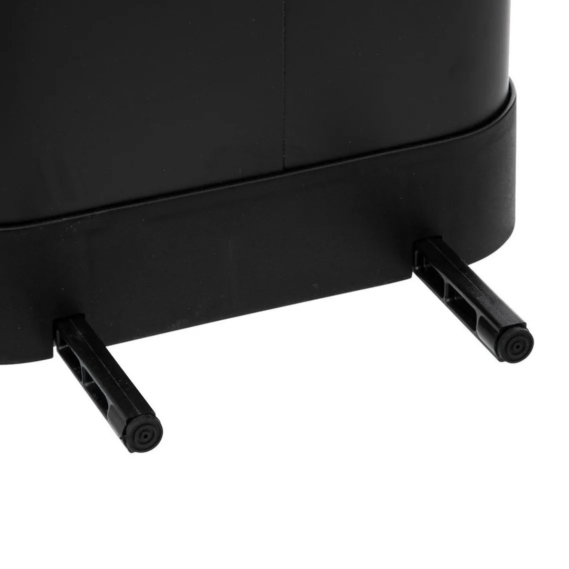 3S. x Home Poubelle slim à pédale 30L noir métal Hot