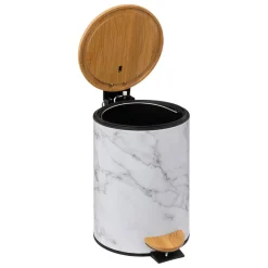 3S. x Home Poubelle Softclic LEA Blanc Best