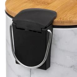 3S. x Home Poubelle Softclic LEA Blanc Best