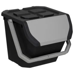 3S. x Home Poubelle tri en plastique 24L Online