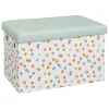 3S. x Home Pouf pliable enfant Enio Bleu Discount