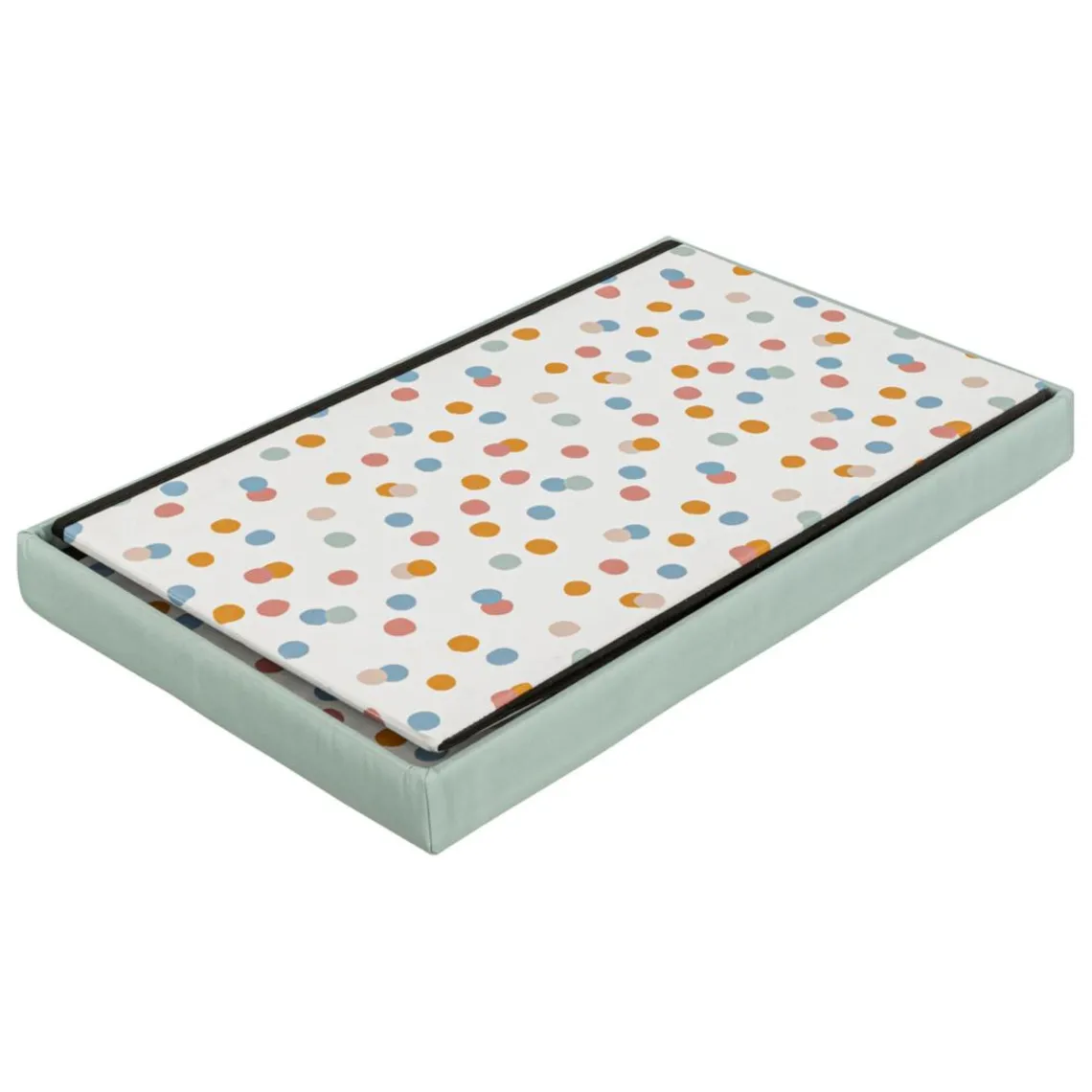 3S. x Home Pouf pliable enfant Enio Bleu Discount