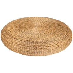 3S. x Home Pouf Tressé WOND Naturel Clearance