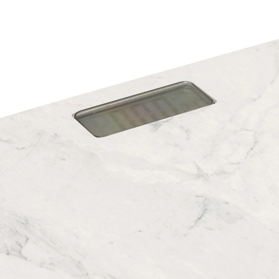 3S. x Home Pèse-personne en diatomite Blanc Best