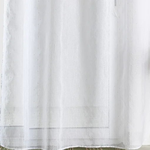 3S. x Home Px voilage en etamine ASTORIA - Blanc Clearance