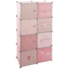 3S. x Home Rangement Penderie Rose Online