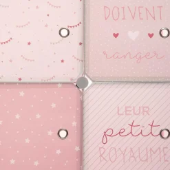 3S. x Home Rangement Penderie Rose Online