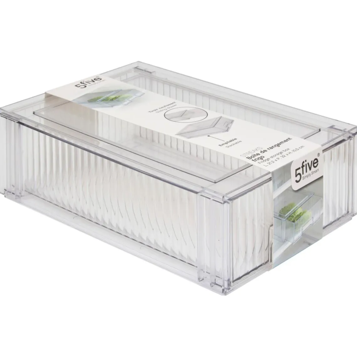 3S. x Home Rangement réfrigérateur Streaks transparent Online