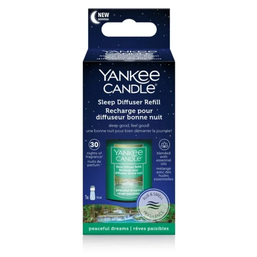 Yankee Candle Bougie Recharge Pour Diffuseur Bonne Nuit Parfum Rêves Paisibles - Peaceful Dreams 14ML Sale