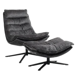 3S. x Home Repose-pieds gris foncé Brava Sale