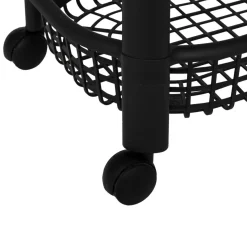 3S. x Home Resserre paniers 4 niveaux noir Hot