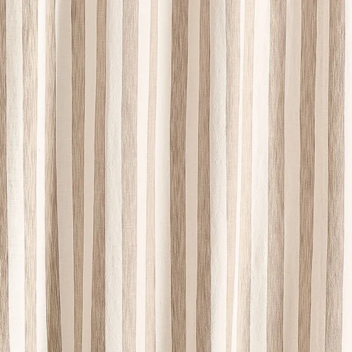 3S. x Home Rideau ameublement coton flamme 140x260 - Beige Hot