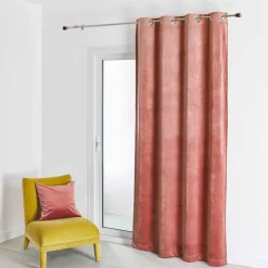 3S. x Home Rideau d'Ameublement Uni Nude 135X260 cm VELOURS Online
