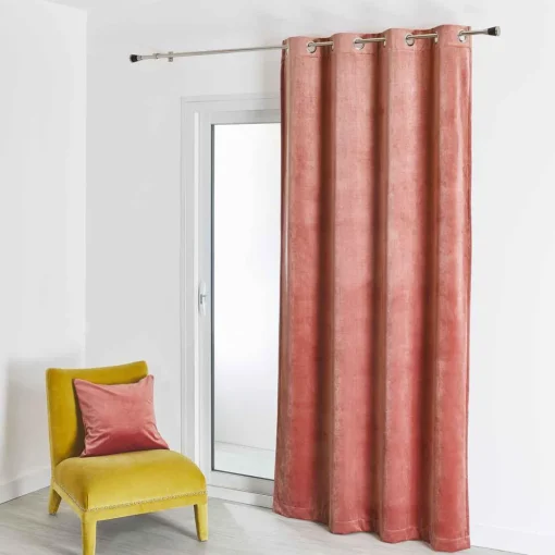 3S. x Home Rideau d'Ameublement Uni Nude 135X260 cm VELOURS Online