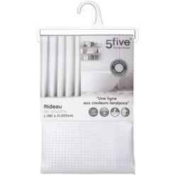 3S. x Home Rideau de douche 180x200 cm Best