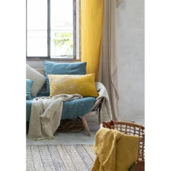 Maison Vivaraise Rideau en lin stonewashed Zeff Rooibos Discount