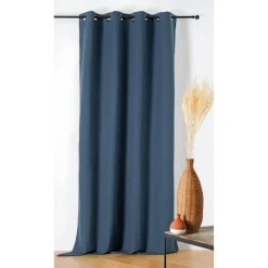Linder Rideau oeillet occultant Savana Bleu Best