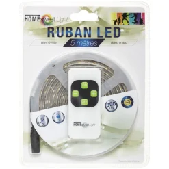 3S. x Home Ruban LED blanc et télécommande Clearance