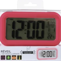 3S. x Home Réveil touch digital gris Clearance