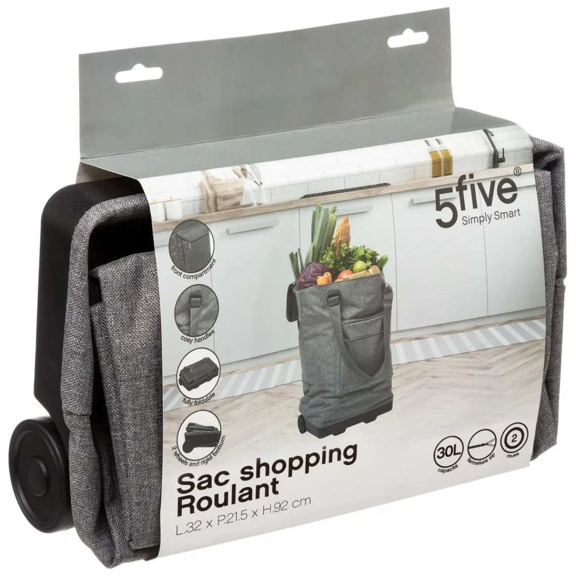 3S. x Home Sac Shopping Roulant Online