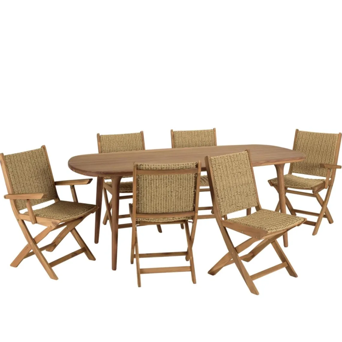 Macabane Salon de jardin 6 places Portofino Outlet