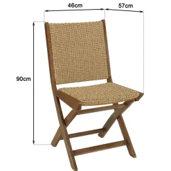 Macabane Salon de jardin 6 places Portofino Outlet