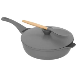 3S. x Home Sauteuse en fonte d'aluminium gris Outlet