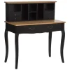 3S. x Home Secrétaire Chrysa noir 5 tiroirs Best