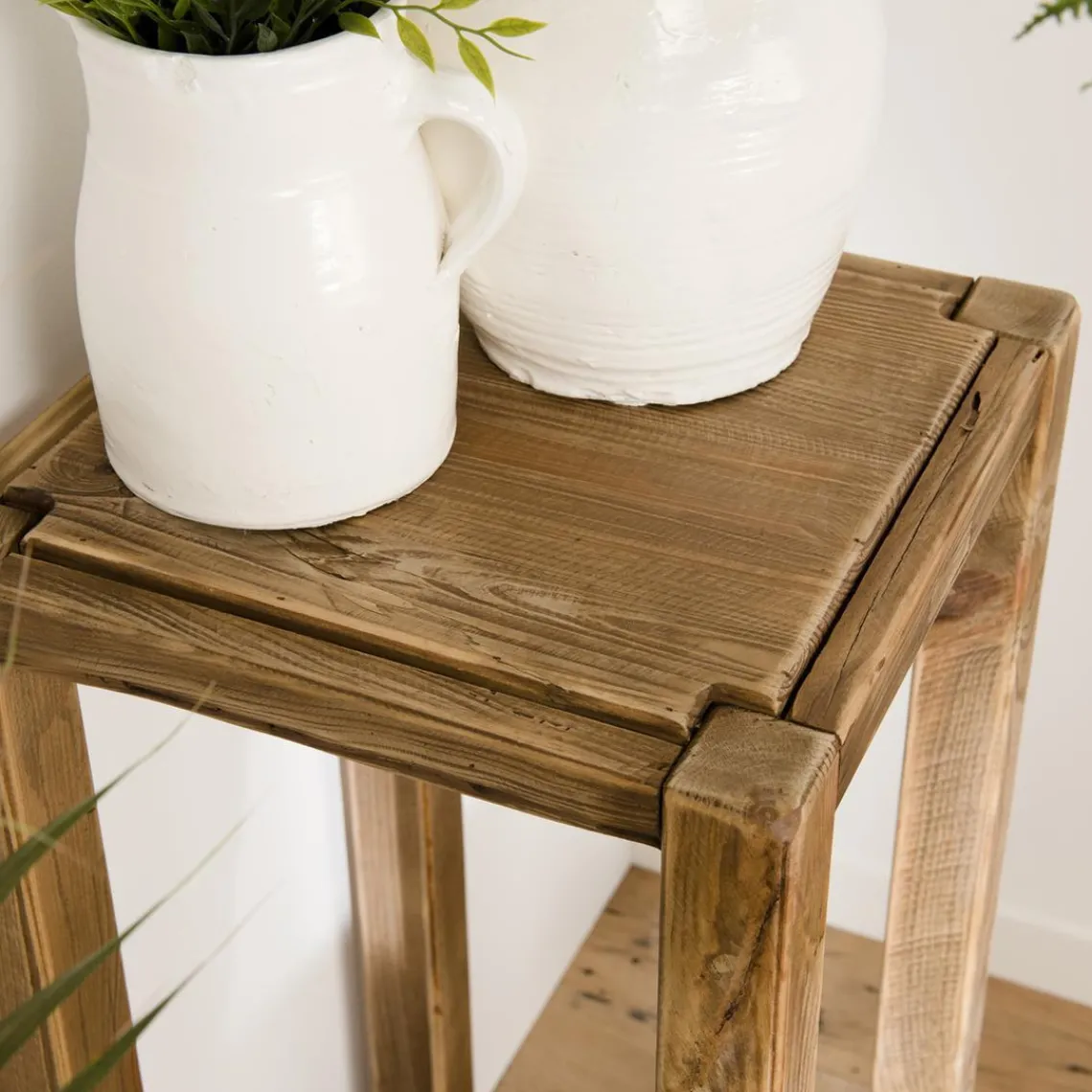 Macabane Sellette ANDRIAN Bois Pin Recyclé Sale