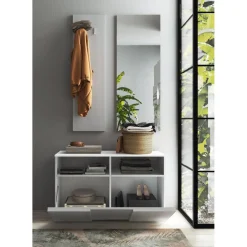 3S. x Home Set 3 pieces meuble d'entrée blanc Clearance