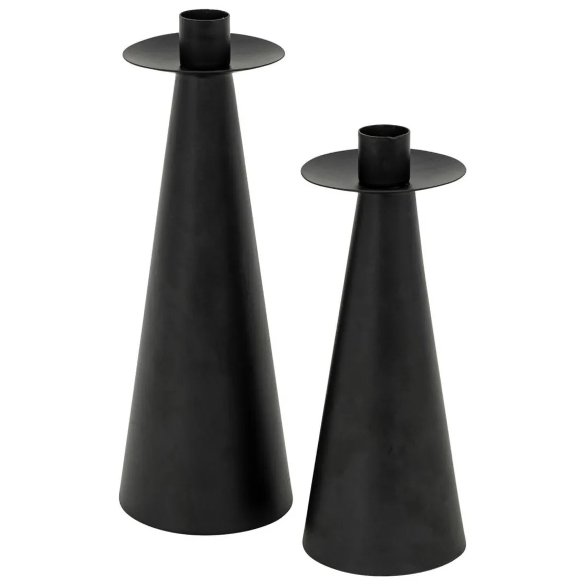 3S. x Home Set de 2 bougeoirs Automne métal noir Online