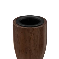 3S. x Home Set de 2 chandeliers marron en métal et manguier New