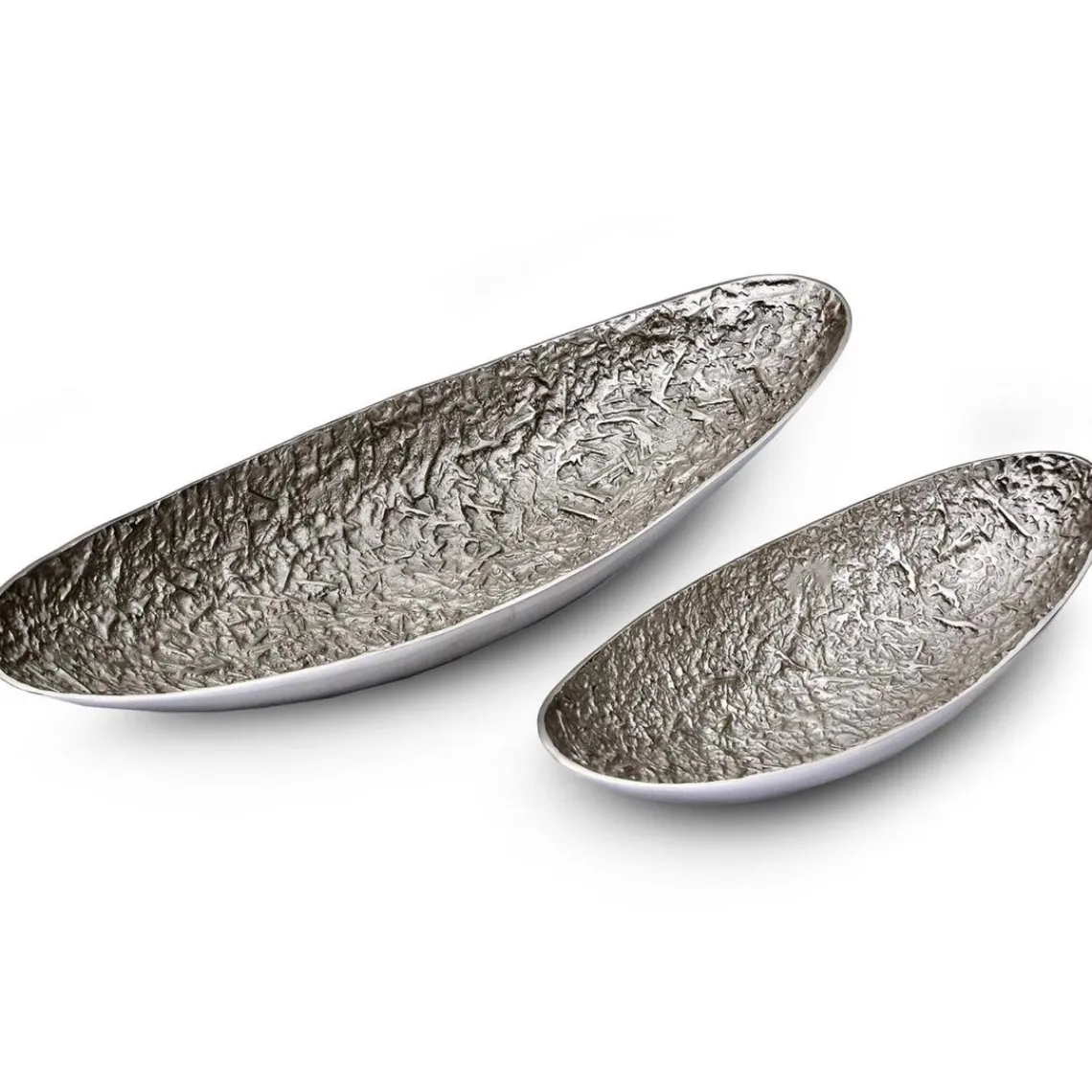 3S. x Home Set de 2 plateaux Nickel Sale