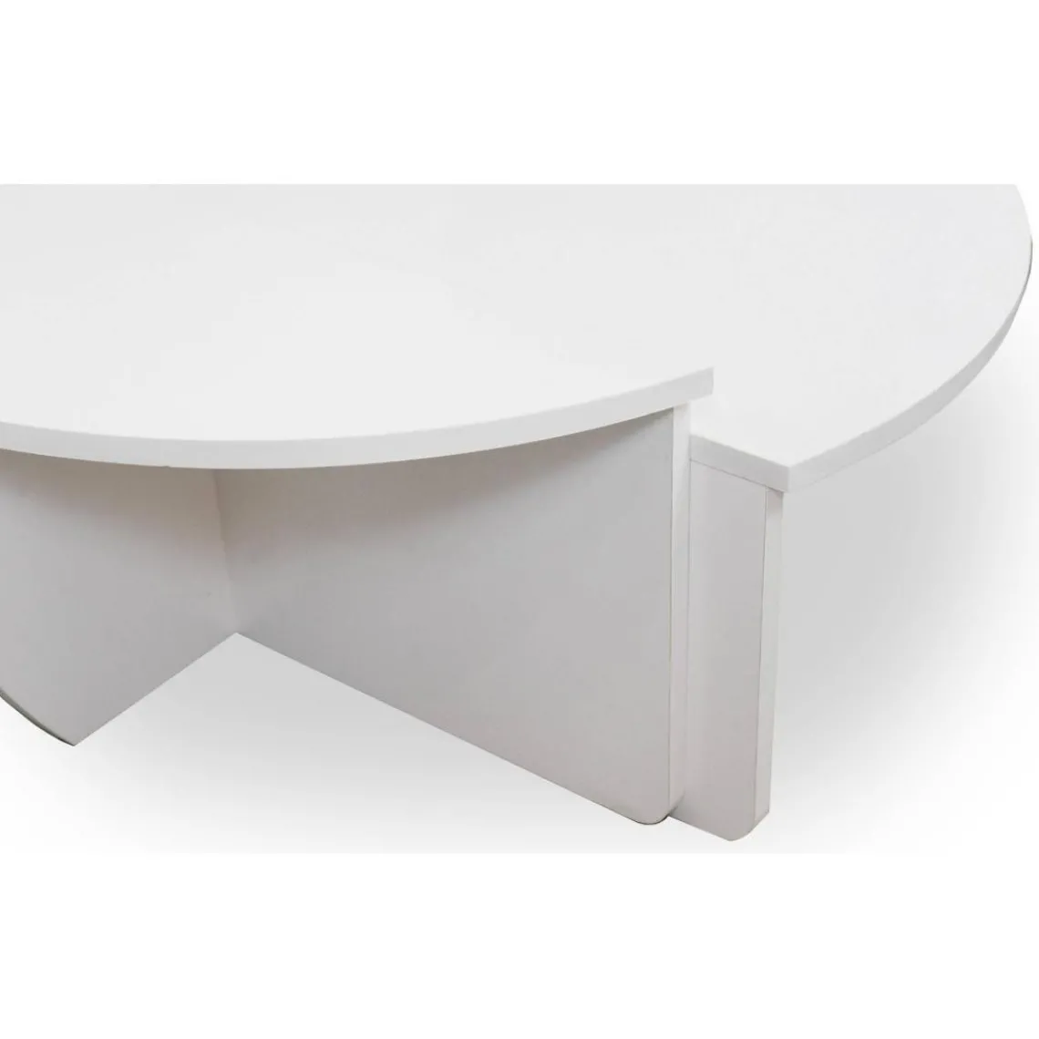 3S. x Home Set de 2 tables basses design Glowik Blanc mat Sale