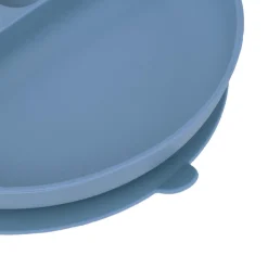 3S. x Home Set de repas bleu en silicone Hot