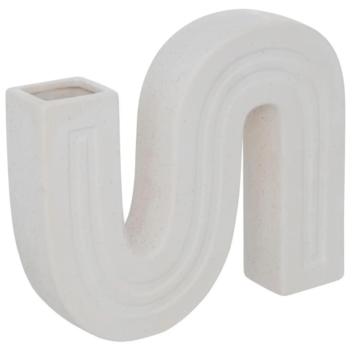 3S. x Home Soliflore blanc en céramique Hot