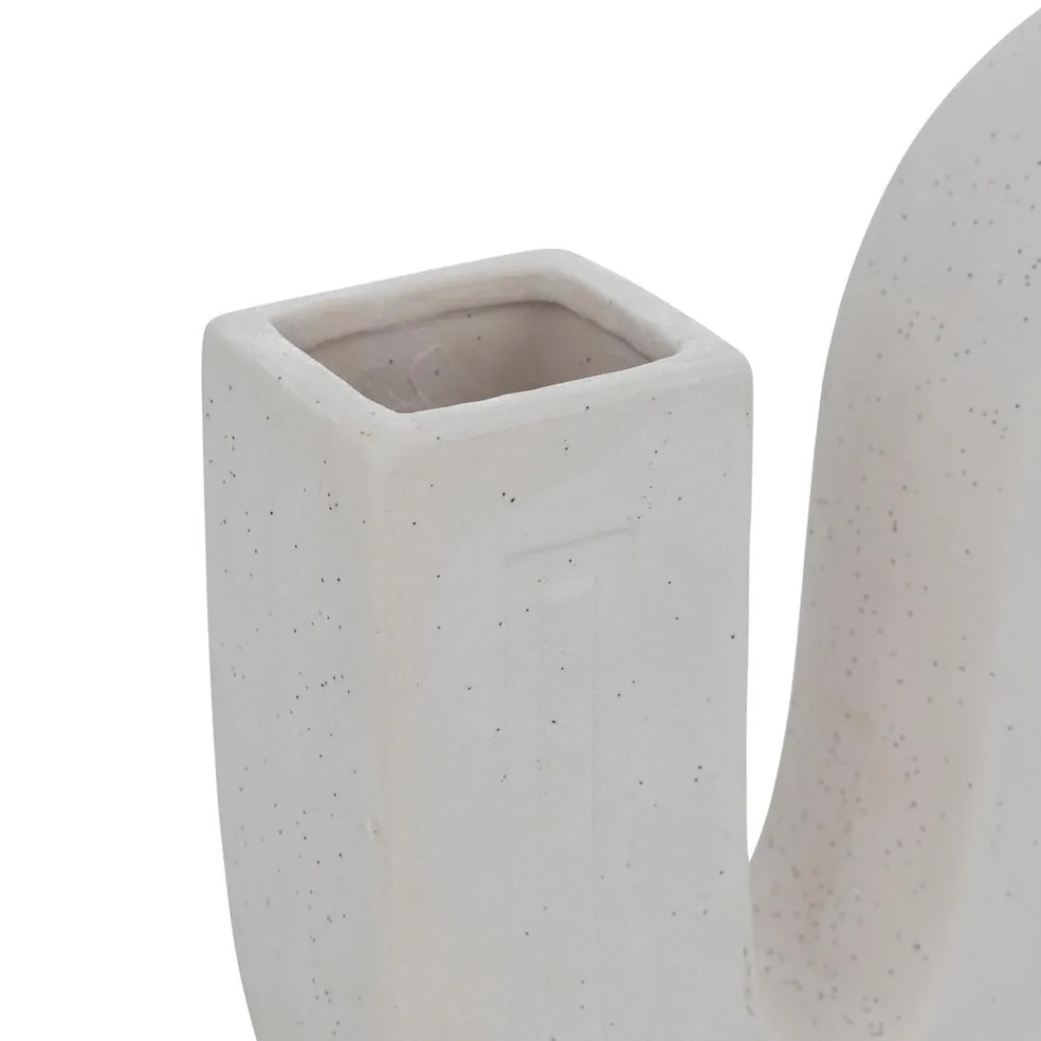 3S. x Home Soliflore blanc en céramique Hot