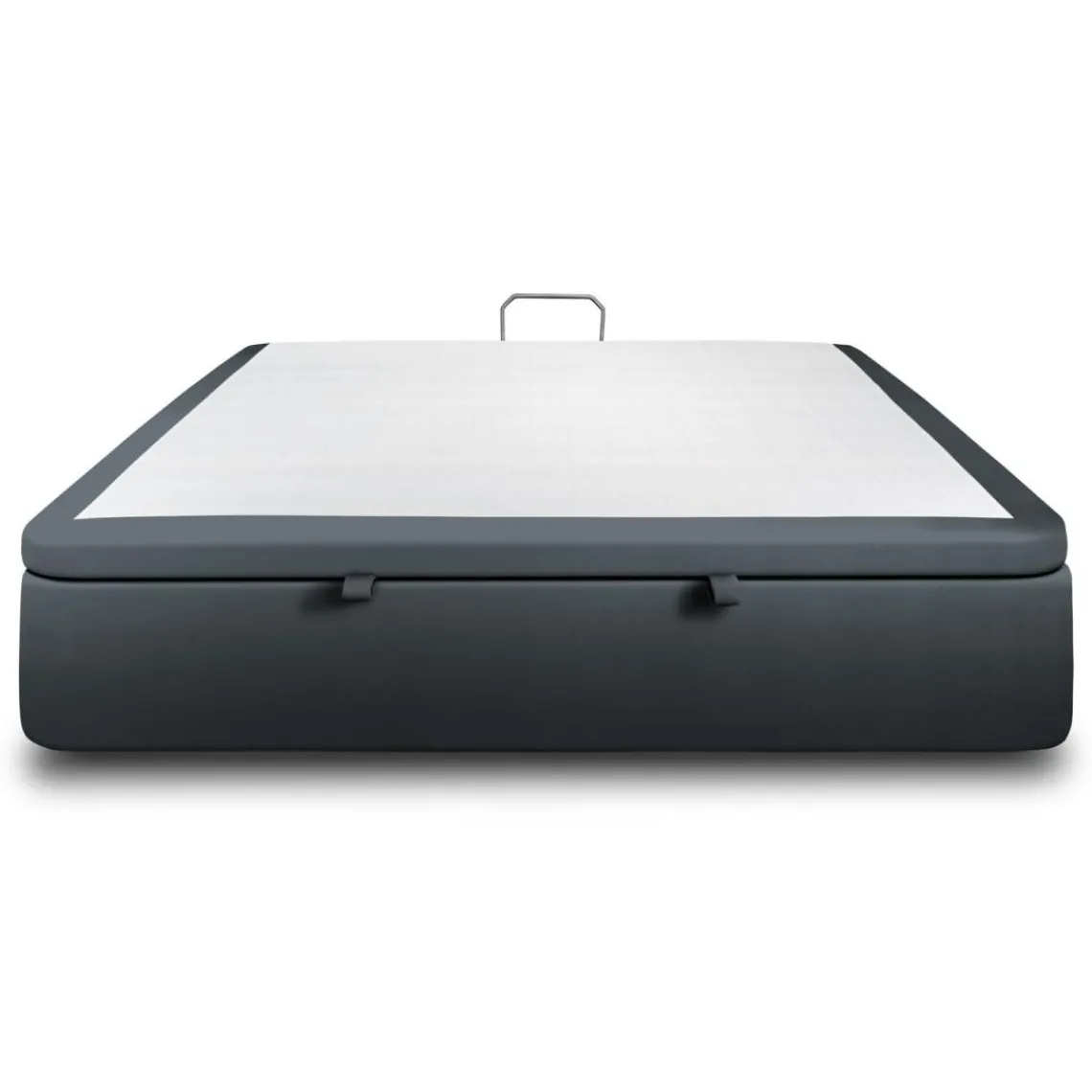 Sommeil de Plomb Sommier Coffre Velours Gris anthracite Sale
