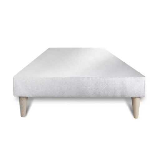 Prestige literie Sommier tapissier blanc Sale