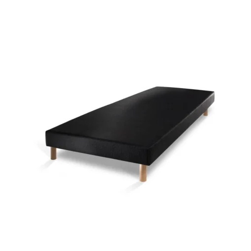 Prestige literie Sommier tapissier noir Hot