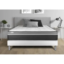 VITALIT Sommier VITALYSOM Blanc New