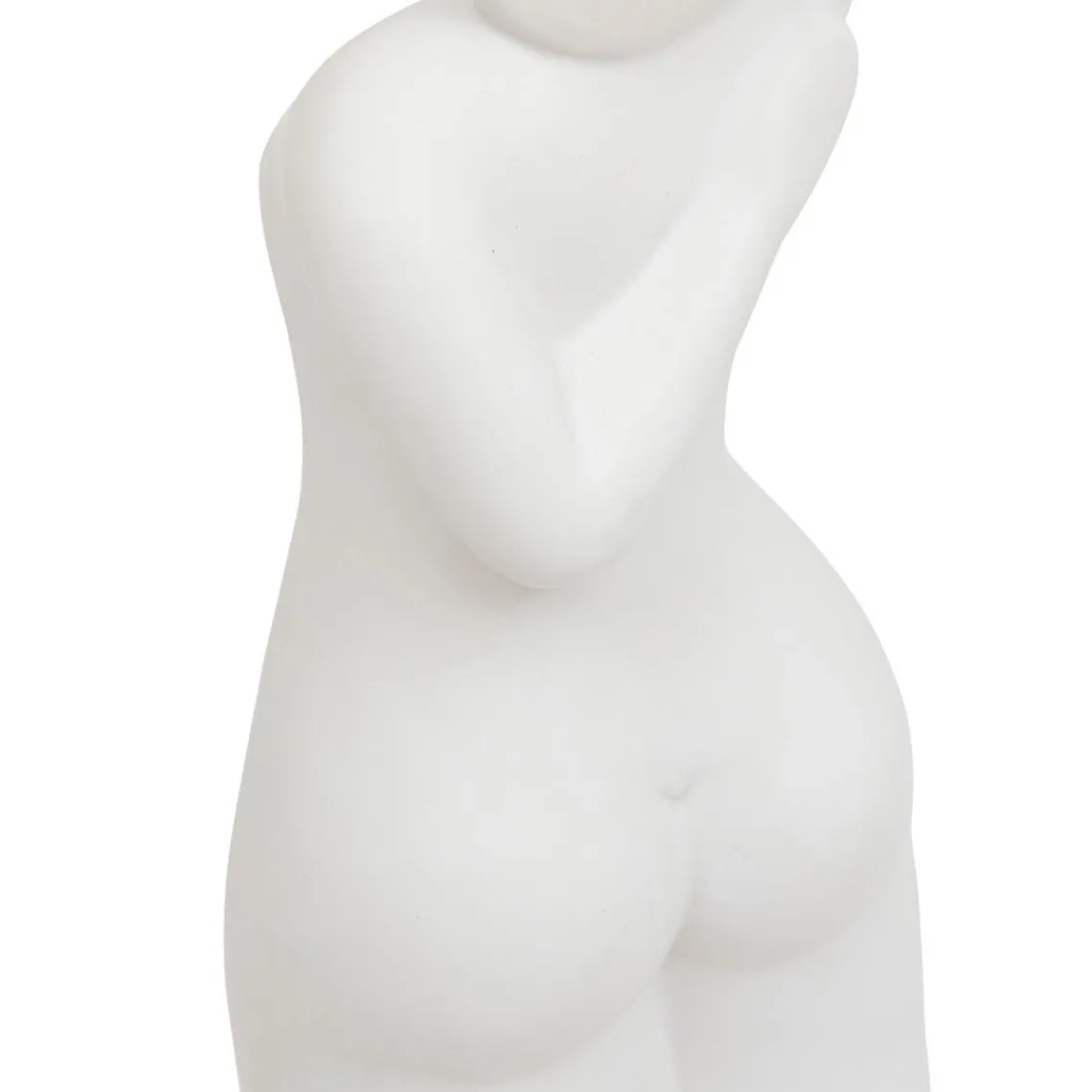3S. x Home Statue Femme Céramique Sol H28 Blanc Discount