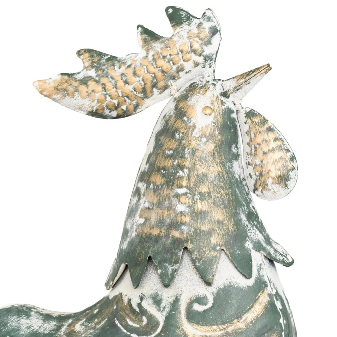 3S. x Home Statuette d'exterieur coq Discount