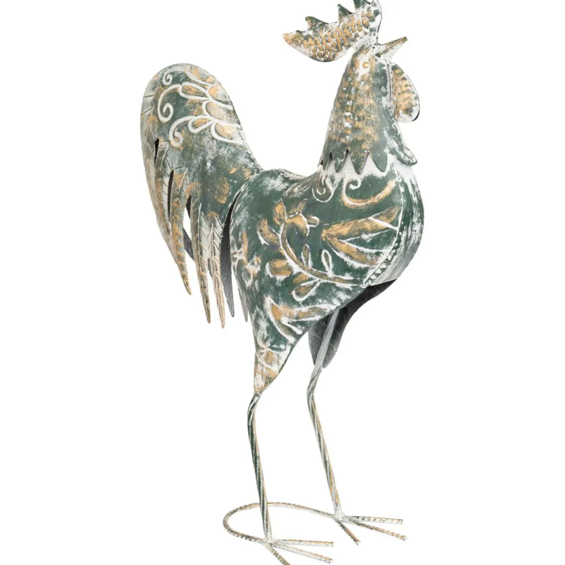3S. x Home Statuette d'exterieur coq Discount